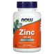 Цинк, Zinc, Now Foods, 50 мг, 250 таблеток