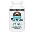 Магній гліцинат, Magnesium Glycinate, Source Naturals, 120 таблеток