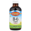 Вітамін В6 (піридоксин), B-6 Liquid, Carlson, зі смаком ягідного лимонаду, 120 мл