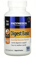 Ферменти для травлення, Essential Enzyme Formula, Enzymedica, 180 капсул