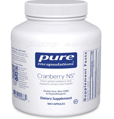 Клюква NS, Cranberry NS, Pure Encapsulations, здоровья мочевыводящих путей, 180 капсул