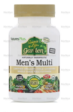Мультивітаміни для чоловіків (Men's Multi), Natures Plus, 90 таблеток