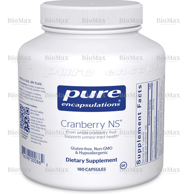Журавлина NS, Cranberry NS, Pure Encapsulations, 180 капсул