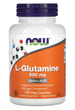 L-Глутамін, L-Glutamine, Now Foods, 500 мг, 120 капсул