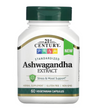 Ашваганда, Ashwagandha, 21st Century, 500 мг, 60 вегетарианских капсул