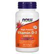 Вітамін Д-3, Д3, Vitamin D-3, D3, Now Foods, 1000 МО, 360 капсул