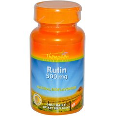 Рутін, Rutin, Thompson, 500 мг, 60 таблеток