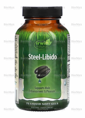 Вітаміни для лібідо чоловіків (Steel-Libido), Irwin Naturals, 150 капсул