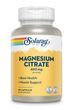 Магний цитрат, Magnesium Citrate, Solaray, 400 мг, 90 капсул (133 мг на капсулу)
