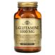 L-глютамин, L-Glutamine, Solgar, 1000 мг, 60 таблеток