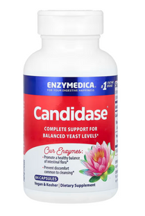 Протикандидний засіб, Candidase, Enzymedica, 84 капсули