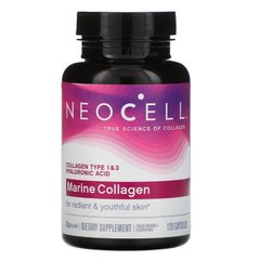 Морський Колаген, Marine Collagen, NeoCell, 120 капсул