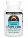 Фенилаланин, L-Phenylalanine, Source Naturals, 250 мг, 100 таблеток