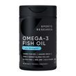 Омега-3, Omega-3 Fish Oil, Sports Research, 1250 мг, 30 гелевих капсул