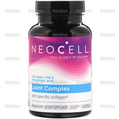 Комплекс с коллагеном для суставов, Joint Complex Collagen, Neocell, 120 капсул