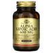Альфа-ліпоєва кислота, Alpha Lipoic Acid, Solgar, 600 мг, 50 таблеток
