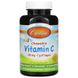 Вітамін С для дітей, Kid's Chewable Vitamin C, Carlson Labs, 250 мг 60 жувальних таблеток зі смаком мандарина