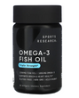 Омега-3, Omega-3 Fish Oil, Sports Research, 1250 мг, 30 гелевых капсул