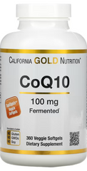 Коензим CoQ10, California Gold Nutrition, 100 мг 360 капсул