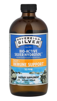 Гідрозоль срібла, Colloidal Bio-Active Silver Hydrosol, Sovereign Silver, 473 мл