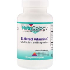 Буферизований Вітамін С, Vitamin C, Nutricology, 1000 мг, 120 капсул