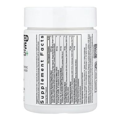 Ферментовані травні ферменти з пробіотиками, Fermented Digestive Enzymes+, Codeage, 90 вегетаріанських капсул
