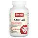 Олія криля, Krill Oil, Jarrow Formulas, 600 мг, 120 гелевих капсул