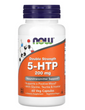 5-гідрокситриптофан, 5-HTP, Now Foods, 200 мг, 60 капсул