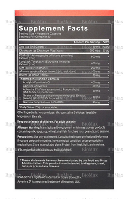 Жиросжигатель термогенный, стимулятор тестостерону, Test X180 Thermo™, Force Factor, 120 капсул