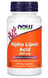 Альфа-липоевая кислота, Alpha-lipoic acid, Now Foods, 250 мг 60 капсул