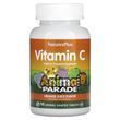 Вітамін С, Children's Chewable Vitamin C, Nature's Plus, Animal Parade, апельсиновий смак, 90 жувальних цукерок