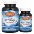Super Omega 3, Carlson Labs, 1200 мг, 100 + 30 капсул в подарунок
