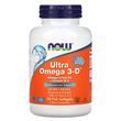 Омега-3 ультра + витамин D3, Ultra Omega 3-D, Now Foods, 600 EPA / 300 DHA, 90 рыбьих гелевых капсул