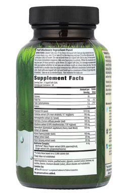 Йохімбе, Yohimbe-Plus, Irwin Naturals, 100 капсул із рідиною