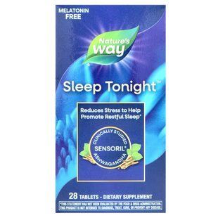 Здоровий сон, Sleep Tonight&trade;, Nature's Way, 28 таблеток