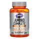 Комплекс амінокислот, Amino Complete Sports, Now Foods, 120 капсул