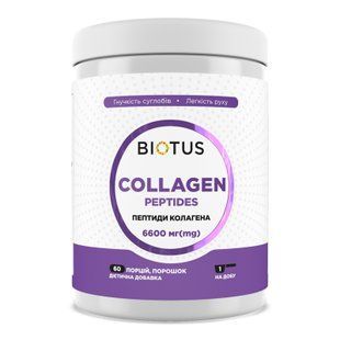 Пептиди колагену, CollagenPeptides, Biotus, 6600 мг, 396 г