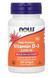 Вітамін Д-3, Д3, Vitamin D-3, D3, Now Foods, 2000 МО, 240 капсул