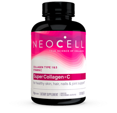 Коллаген тип 1 и 3 с витамином С, Collagen+C, Neocell, 6000 мг, 120 таблеток