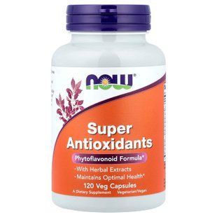 Антиоксиданти супер, Antioxidants, Now Foods, 120 вегетаріанських капсул