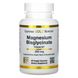 Магній бісгліцинат, Magnesium Bisglycinate, California Gold Nutrition, 200 мг, 60 капсул