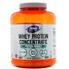 Концентрат сироваткового протеїну, натуральний без смаку, Whey Protein Concentrate, Now Foods, 2,268 кг