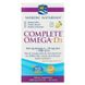 Омега 3 6 9 + Д3, Complete Omega-D3, Nordic Naturals, 1000 мг, 60 капсул