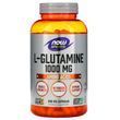 Глютамін, L-Glutamine Sports, Now Foods, 1000 мг 240 капсул