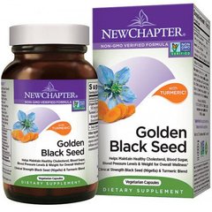 Черный тмин, Golden Black Seed, New Chapter, 30 капсул