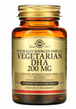 Омега 3 для вегетарианцев, Naturally Sourced Omega-3, Solgar, 200 мг, 50 гелевых капсул