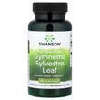Джимнема Сільвестра, Gymnema Sylvestre Leaf, Swanson, листя, 400 мг, 100 веганських капсул