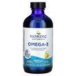 Рыбий жир (лимон), Omega-3, Nordic Naturals, 237 мл.