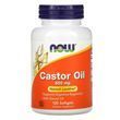 Касторова олія, Castor Oil, Now Foods, 650 мг, 120 гелевих капсул