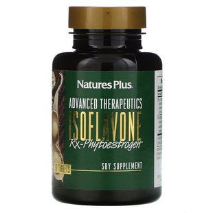 Соєві ізофлавони, Isoflavone Rx-Phytoestrogen, Nature's Plus, Advanced Therapeutics, 30 таблеток